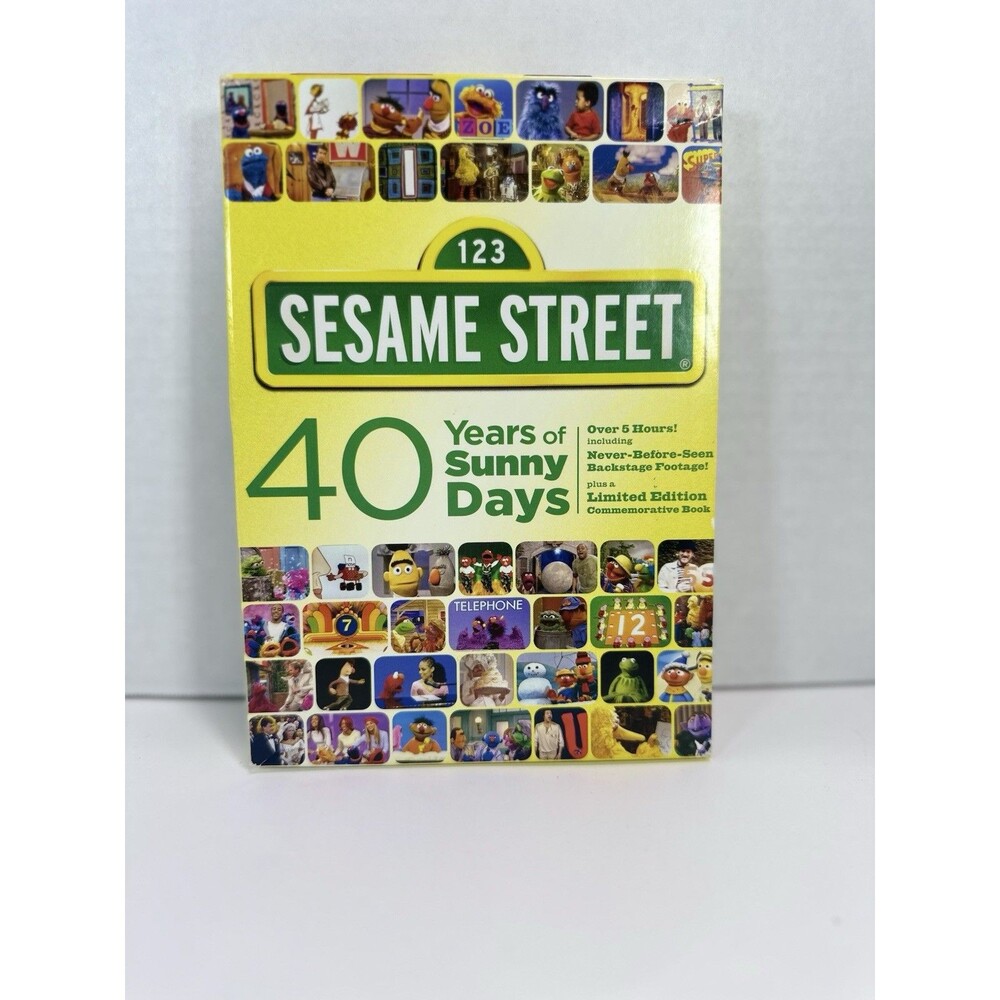 Sesame Street. 40 Years of Sunny Days (DVD, 2009)